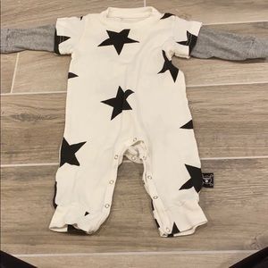 Nununu long sleeve/long pant. EUC. 0-6m.